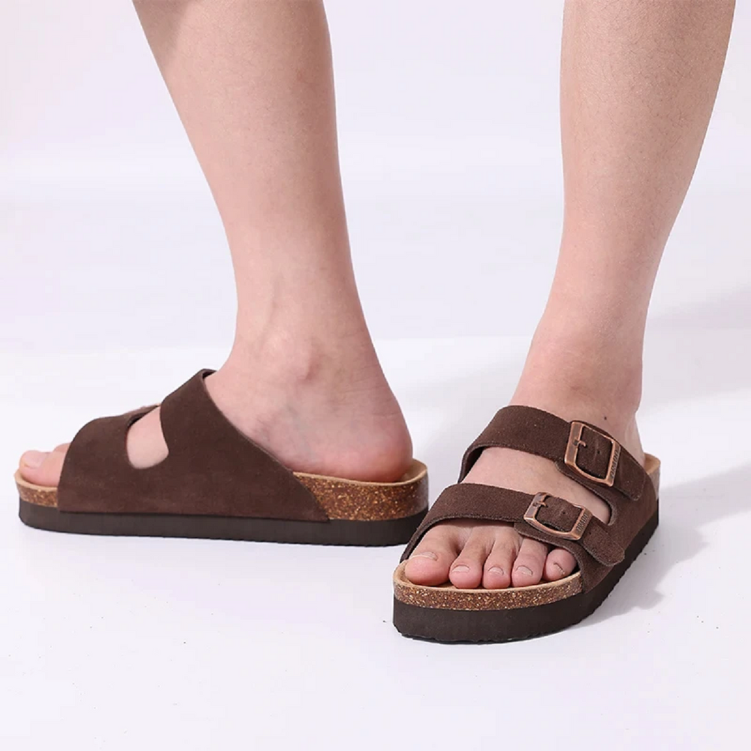 Chiara™ | Sandali Platform con Plantare Morbido in Sughero